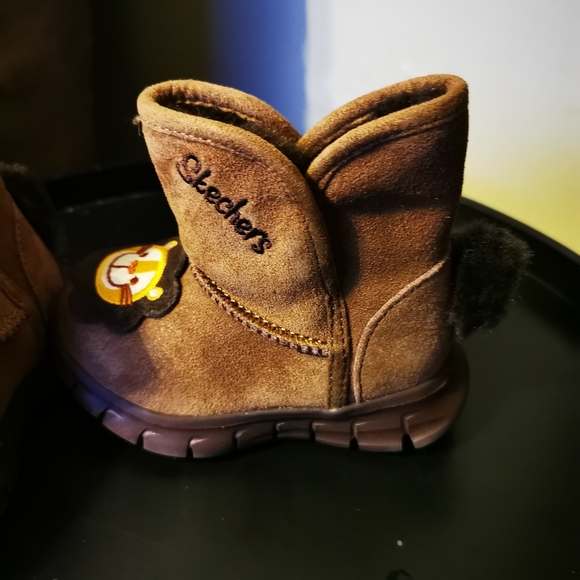 2/40New Skechers  baby fleece inner boots - Picture 5 of 10